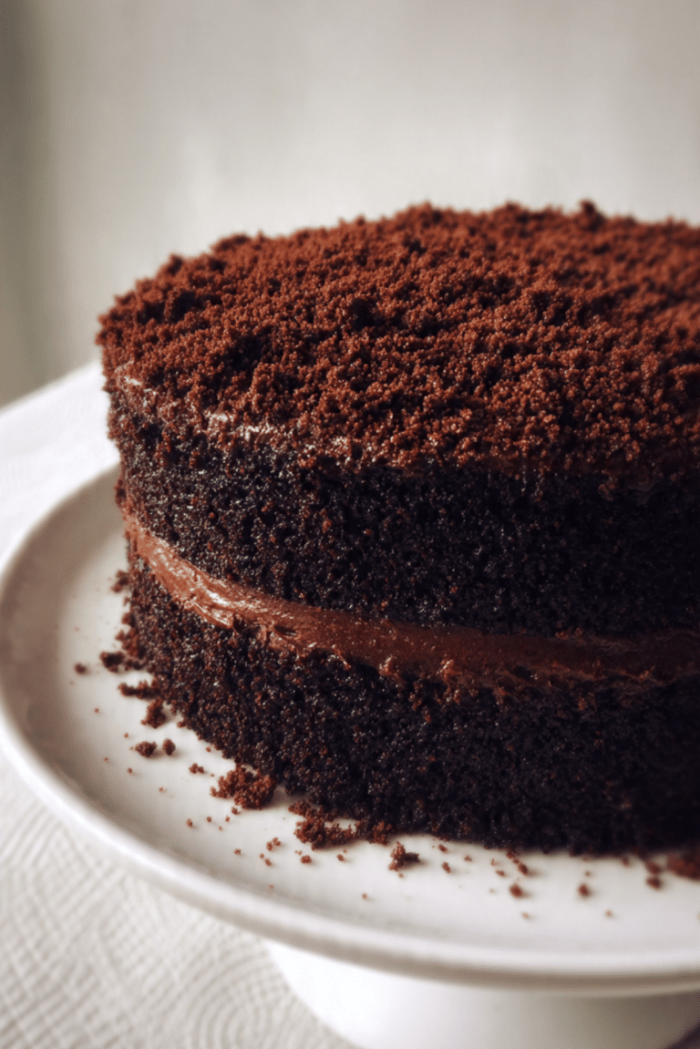 Blackout Chocolate Cake