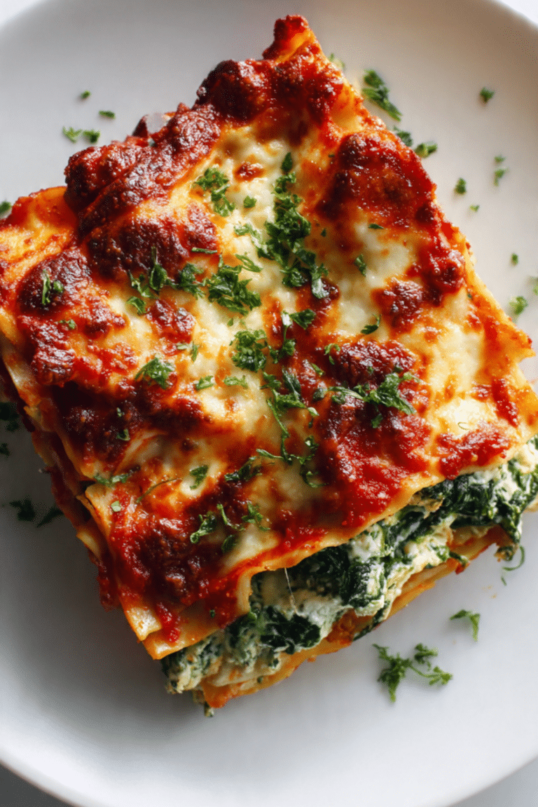 Perfect Vegetable Lasagna