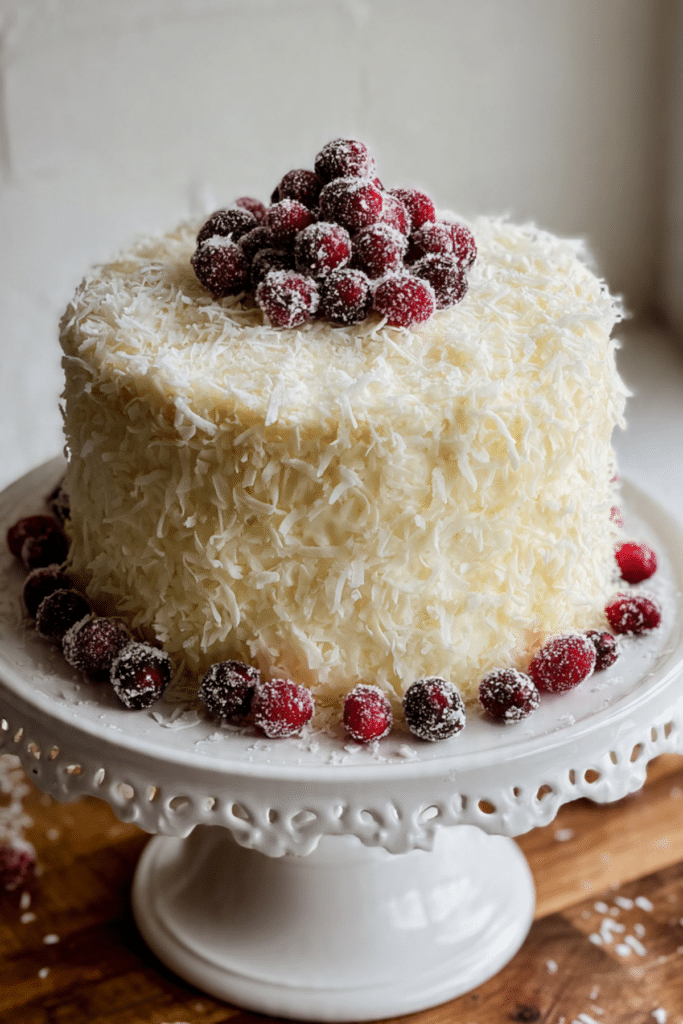 Winter Wonderland Coconut Cake Recipe