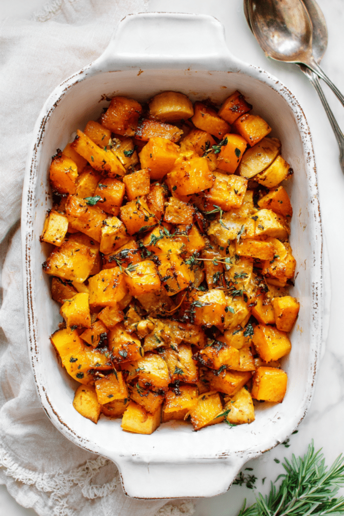 Butternut Squash Apple Bake