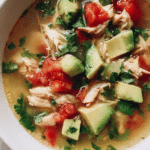 Crockpot Chicken Avocado Lime Soup