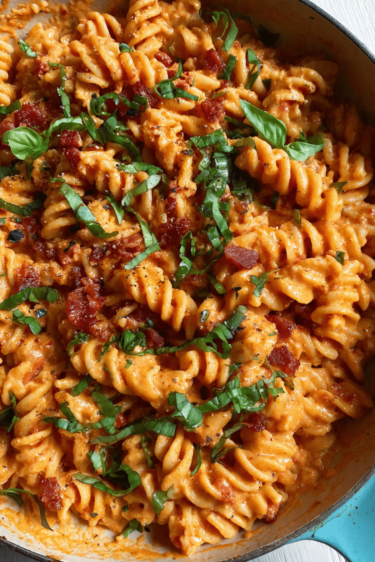 Creamy Tomato & Bacon Pasta