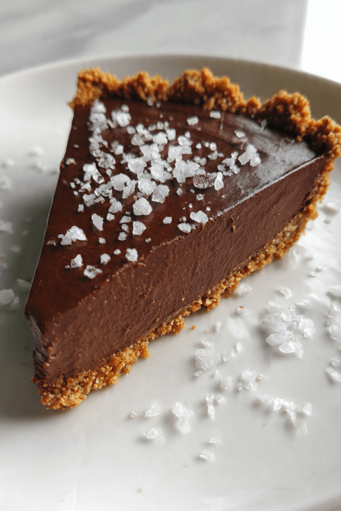 Mind-Blowing Vegan Chocolate Pie