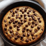 Pumpkin Caramel Cookie Skillet