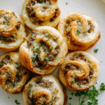 Garlic Butter Cheeseburger Rollups