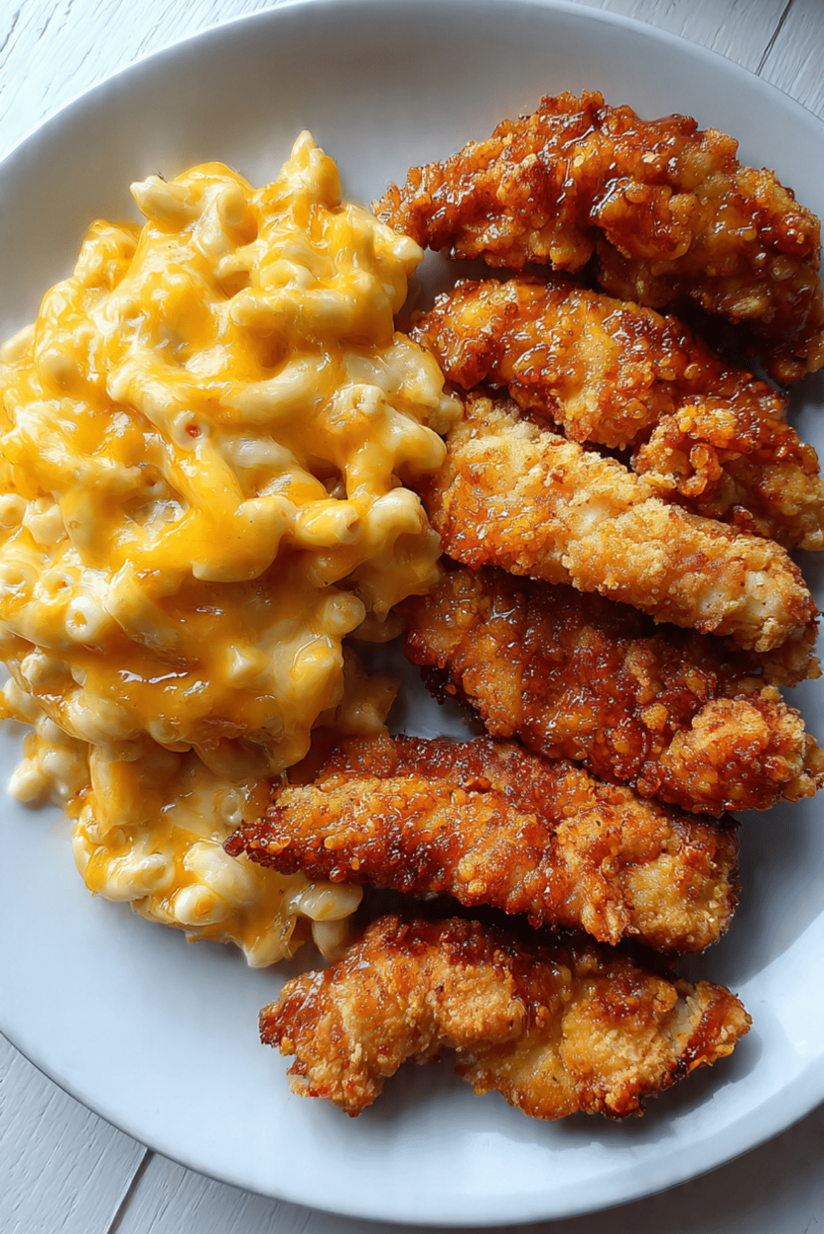 Hot Honey Chicken Parm with Cheesy Mash