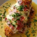 Cheese & Ham Stuffed Chicken