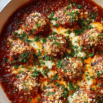 Ricotta Meatballs with the Crispy Topping