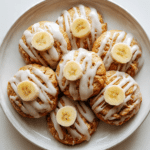 Banana Bread Cookie Bliss with Glaze