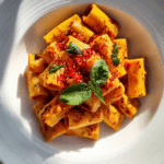 Spicy Burrata Rigatoni