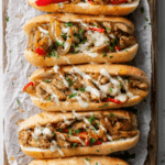 Hot Honey Chicken Cheesesteak Melt
