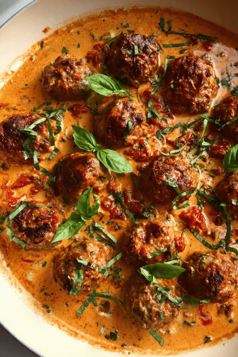 Marry Me’ Pork Meatballs