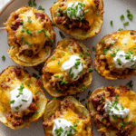 THE ULTIMATE LOADED POTATO SKINS