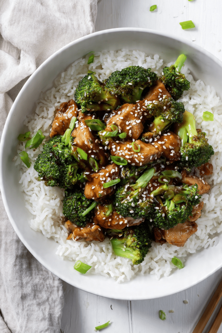 Teriyaki Chicken and Broccoli Stir Fry