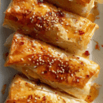 Baked Feta Phyllo Cups with Hot Honey