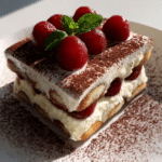 Raspberry Tiramisu with Chambord