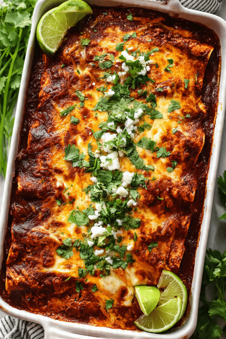Mexican Beef Enchiladas
