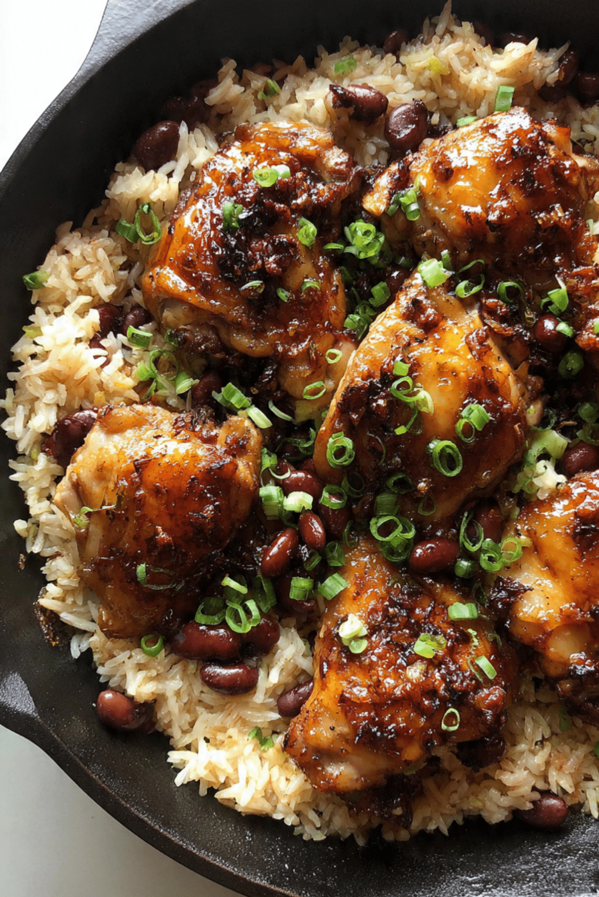 One-Pot Jerk Chicken with Rice & Peas