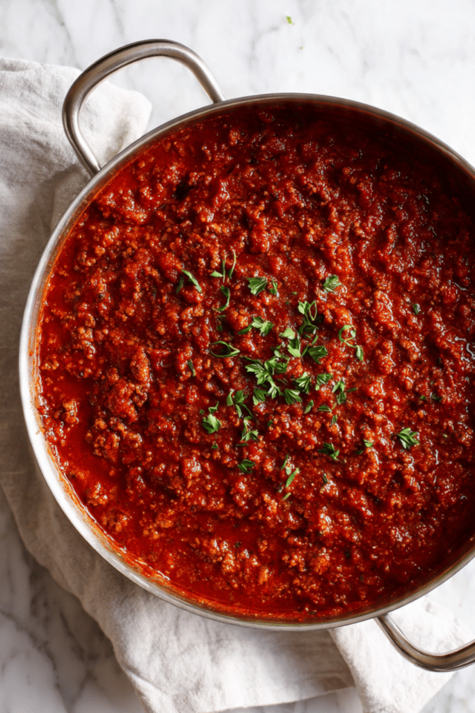 Simple Essential Bolognese