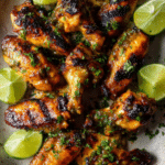 Hatch Chile Grilled Chicken Wings