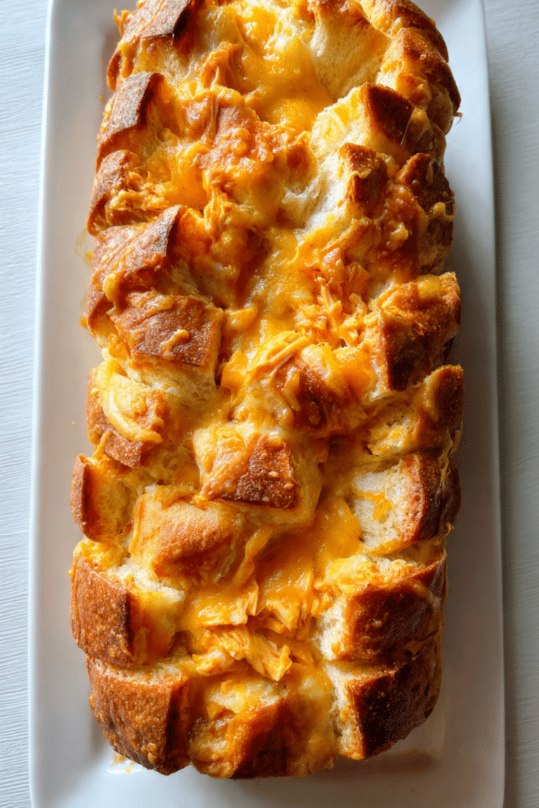 Buffalo Chicken Pull-Apart Bread