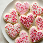 Valentine’s Day Sprinkles Cookies