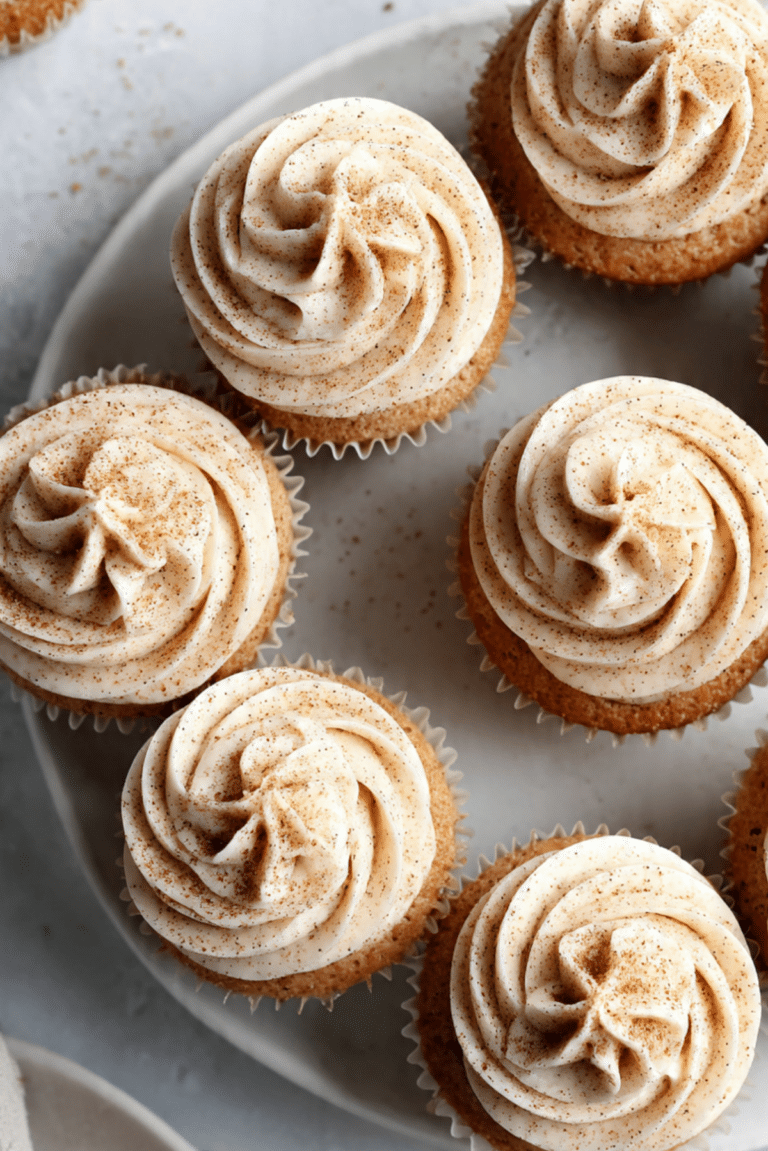 Cupcakes with Cinnamon Sugar Recipe