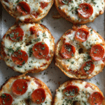 Quick and Easy Pizza Bagels