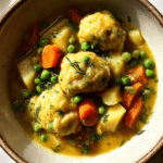 Cozy Vegan Dumpling Stew