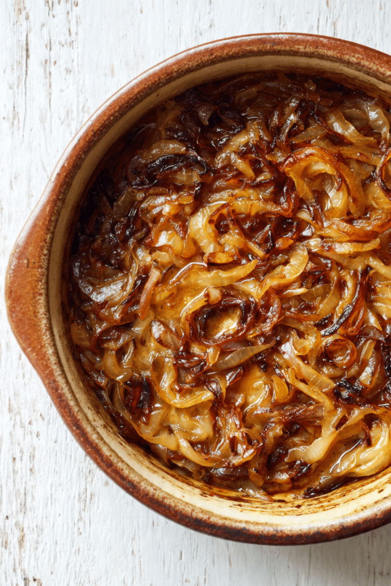 Caramelized Onions For Steak, Burgers, Sides