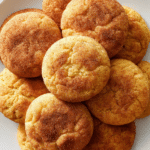 Caramel Pumpkin Snickerdoodle Cookies
