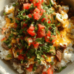 Steak Queso Rice