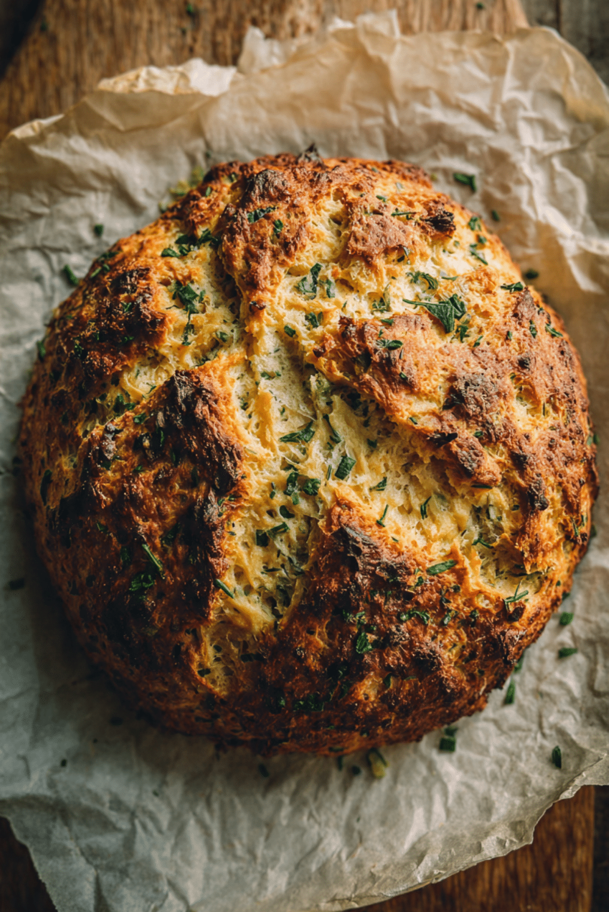 Cheddar and Herb Soda Bread