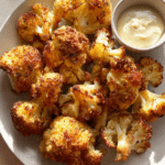 Baked Crispy Cauliflower Florets