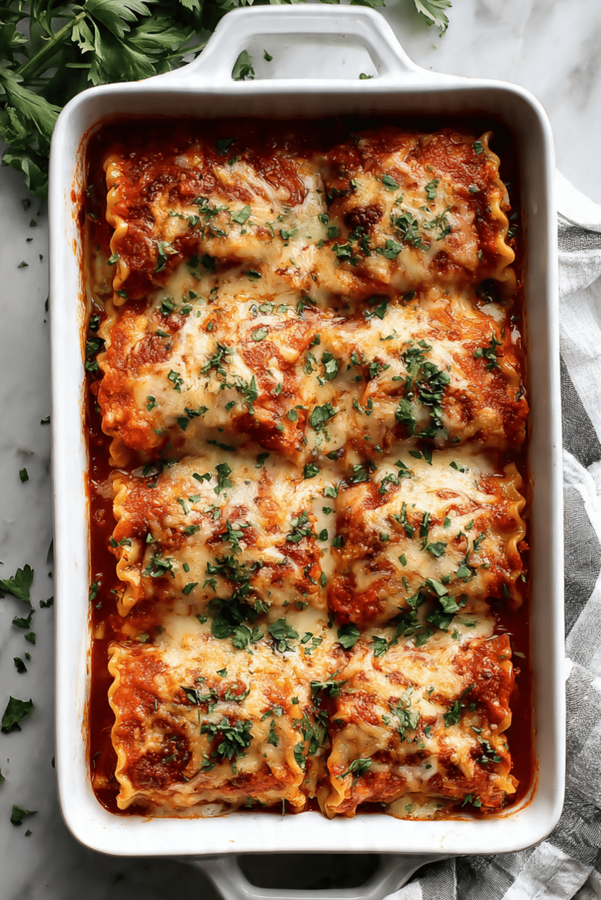 Keto Lasagna Roll Ups
