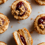 PB&J Mini Muffin Sandwiches