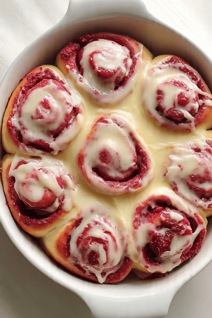 Heavenly Red Velvet Rolls Recipe