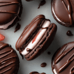 Chocolate-Covered Strawberry Sandwich Cookies