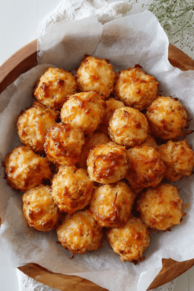 Cheesy Sausage Balls