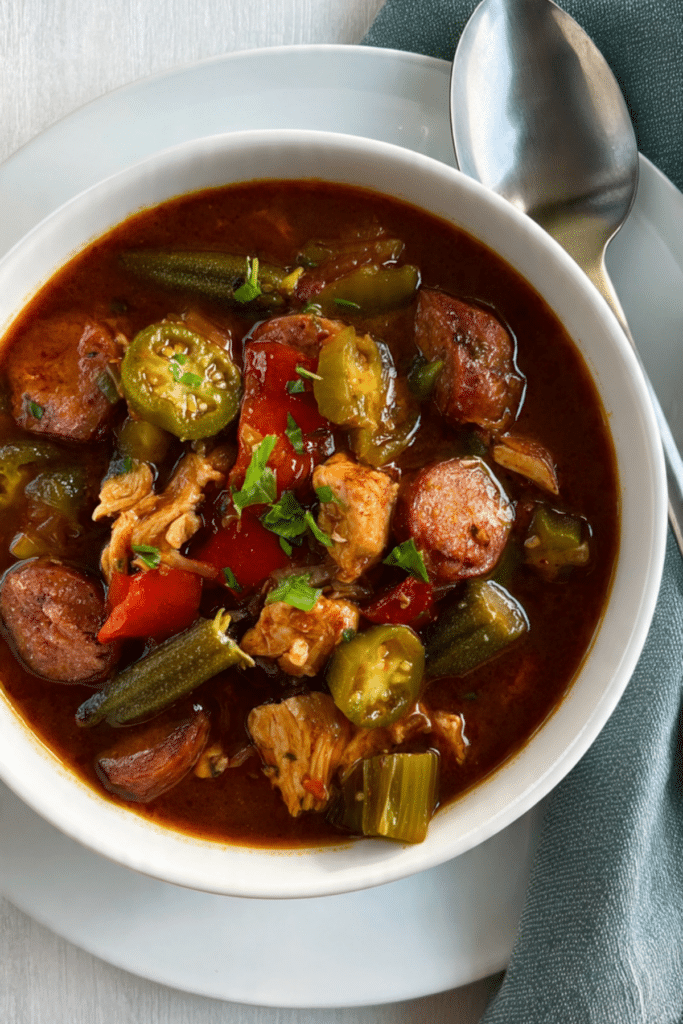 Leftover Turkey Gumbo