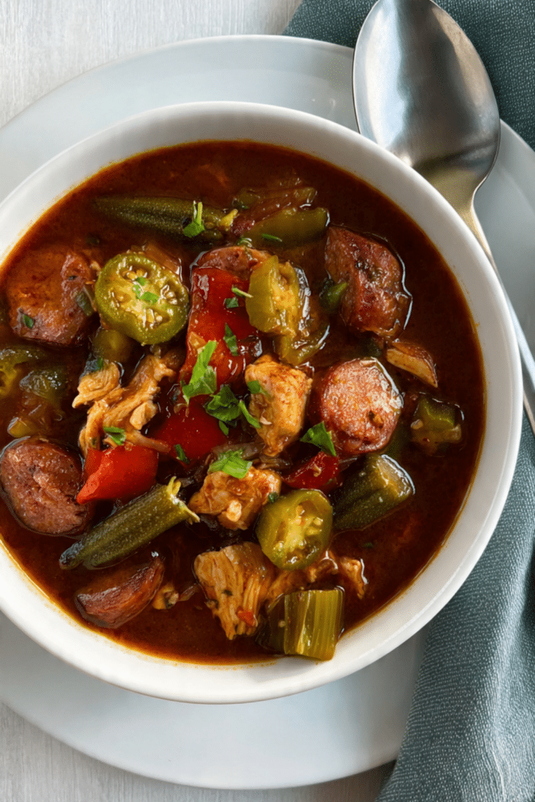 Leftover Turkey Gumbo