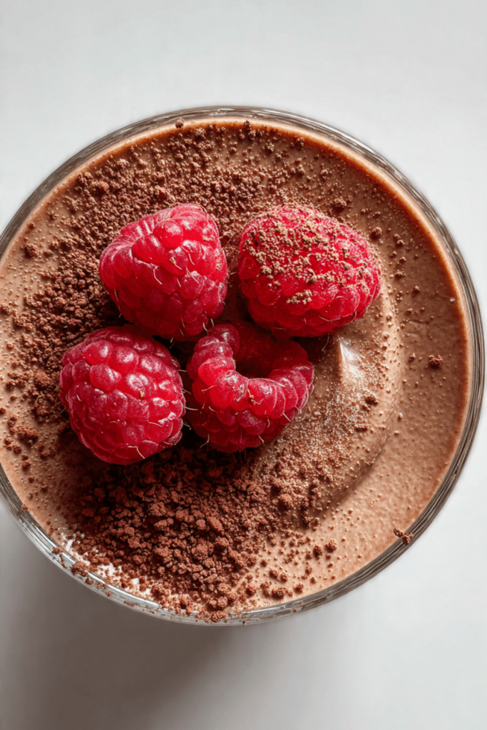 Chocolate Tofu Pudding