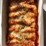 Spinach and Ricotta Stuffed Manicotti