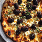 Blackberry Goat Cheese Pizza