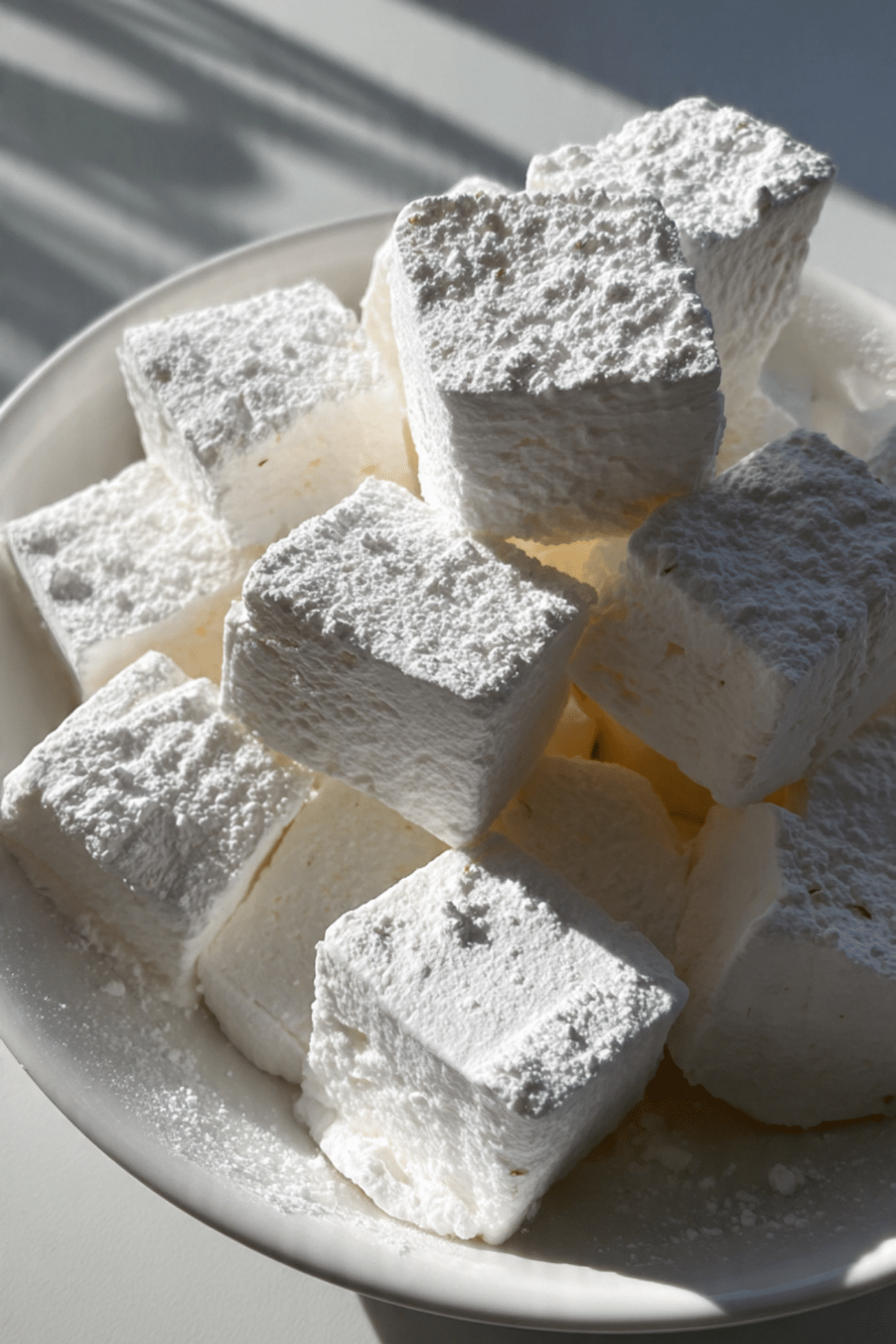Pillowy-Soft Homemade Lime Marshmallows