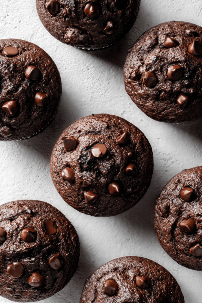 Double Chocolate Espresso Muffins