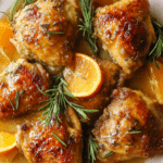 Winter Citrus Chicken with Rosemary & Honey