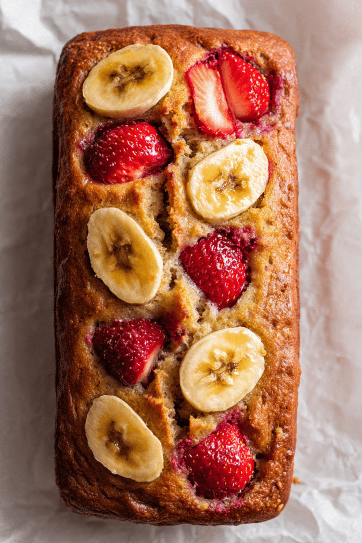 Strawberry Banana Bread