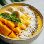 Mango Pineapple Smoothie Bowl
