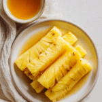 Pineapple Spears In Malibu Rum